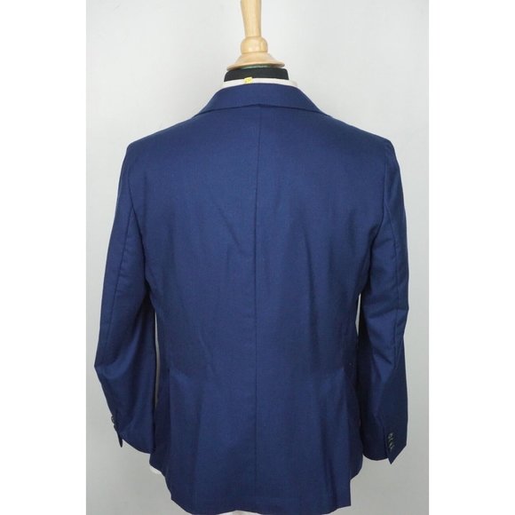 E. Formicola Napoli Cucita a Mano Royal Blue 100% Cashmere Sport Coat Sz 42 - Picture 5 of 8